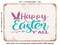 DECORATIVE METAL SIGN - Happy Easter Y'all - Vintage Rusty Look